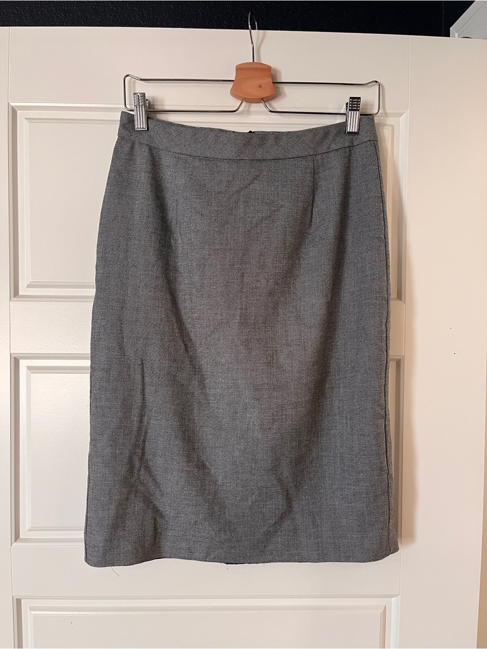United Colors Of Benetton Gray Pencil Skirt